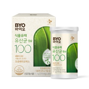 바이오 식물유래유산균 100 30캡슐